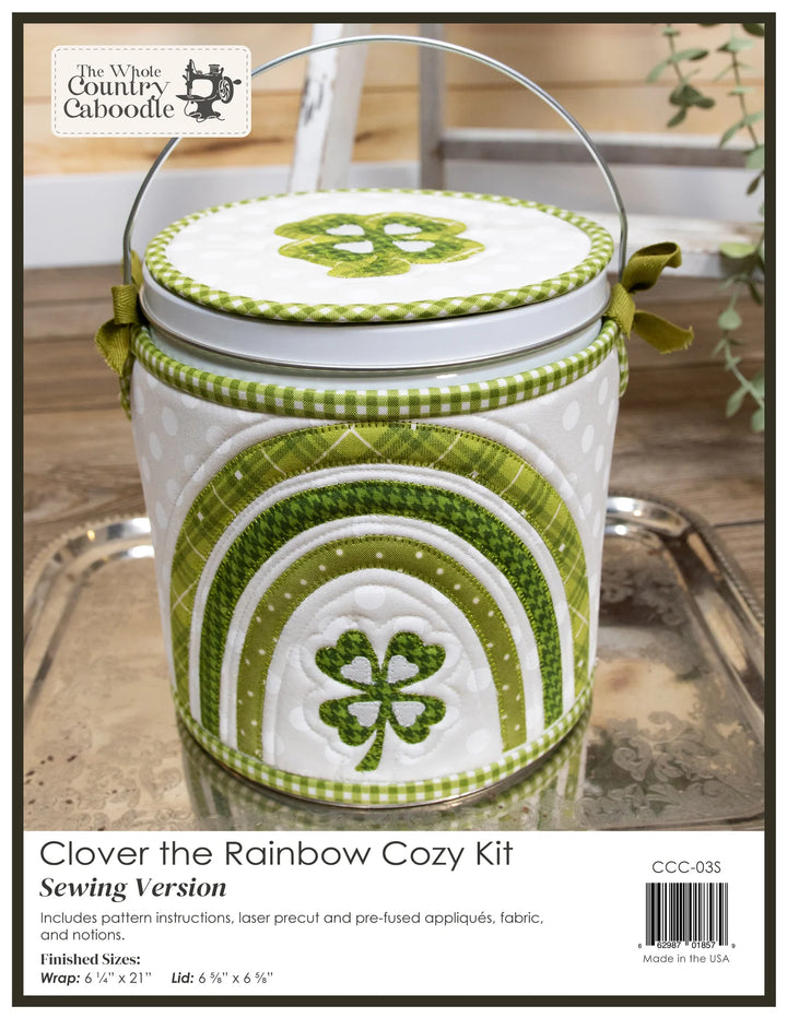 The Whole Country Caboodle Clover The Rainbow Cozy Kit - Sewing