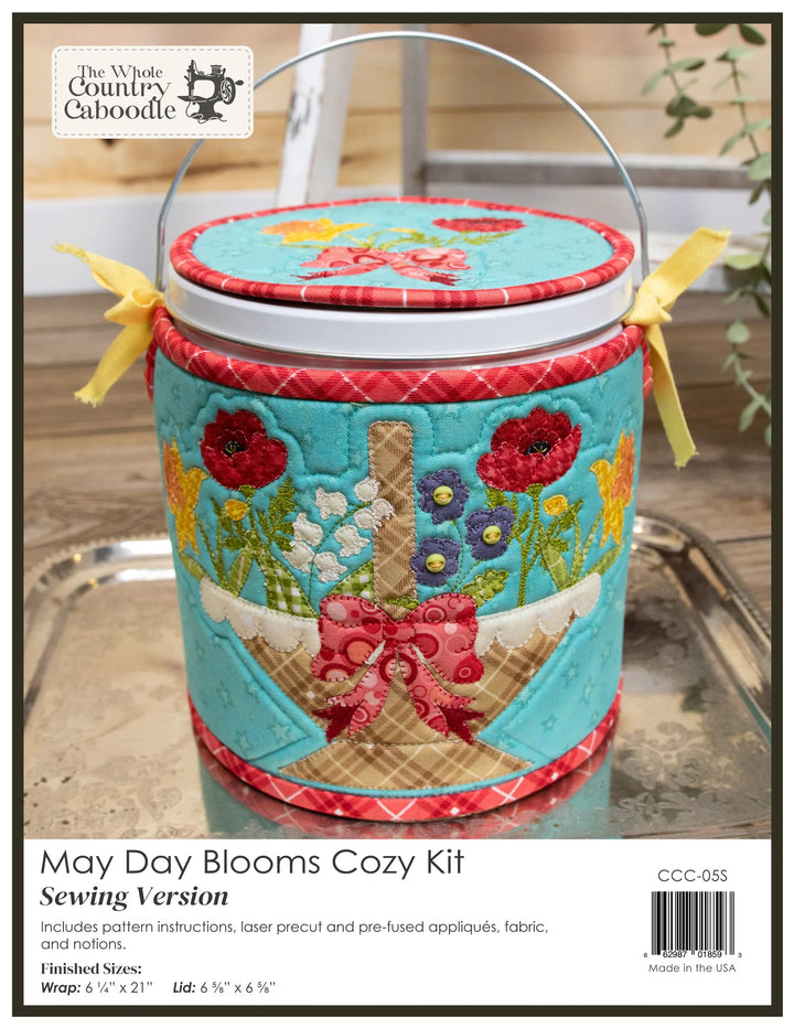 The Whole Country Caboodle May Day Blooms Cozy Kit - Sewing