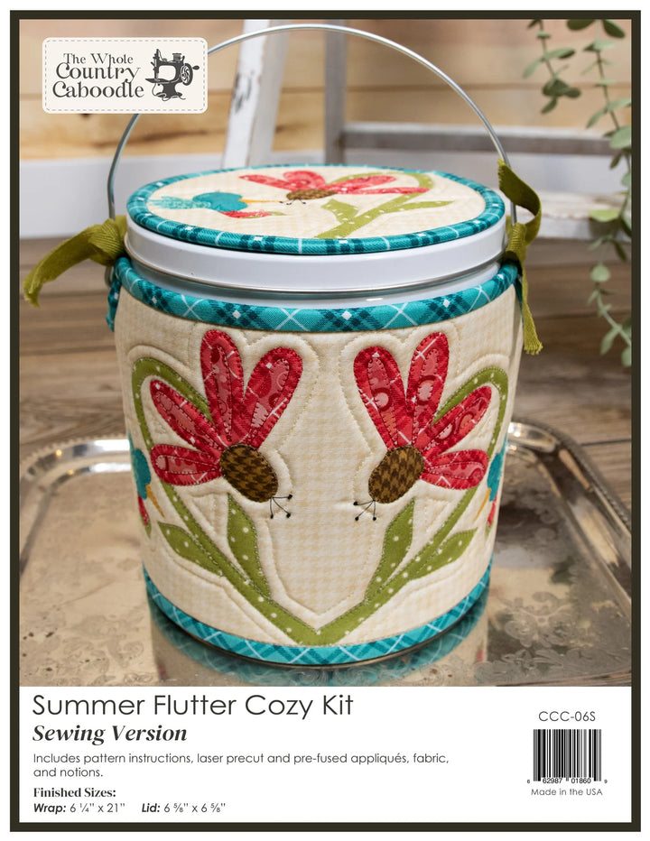 The Whole Country Caboodle Summer Flutter Cozy Kit - Sewing