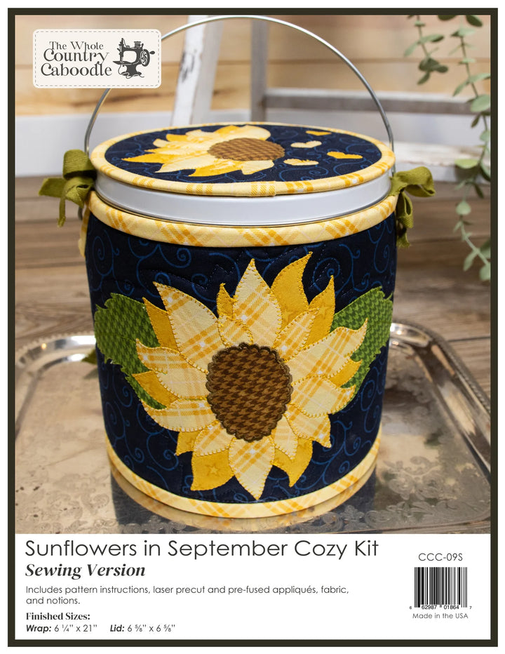 The Whole Country Caboodle Sunflowers In September Cozy Kit - Sewing