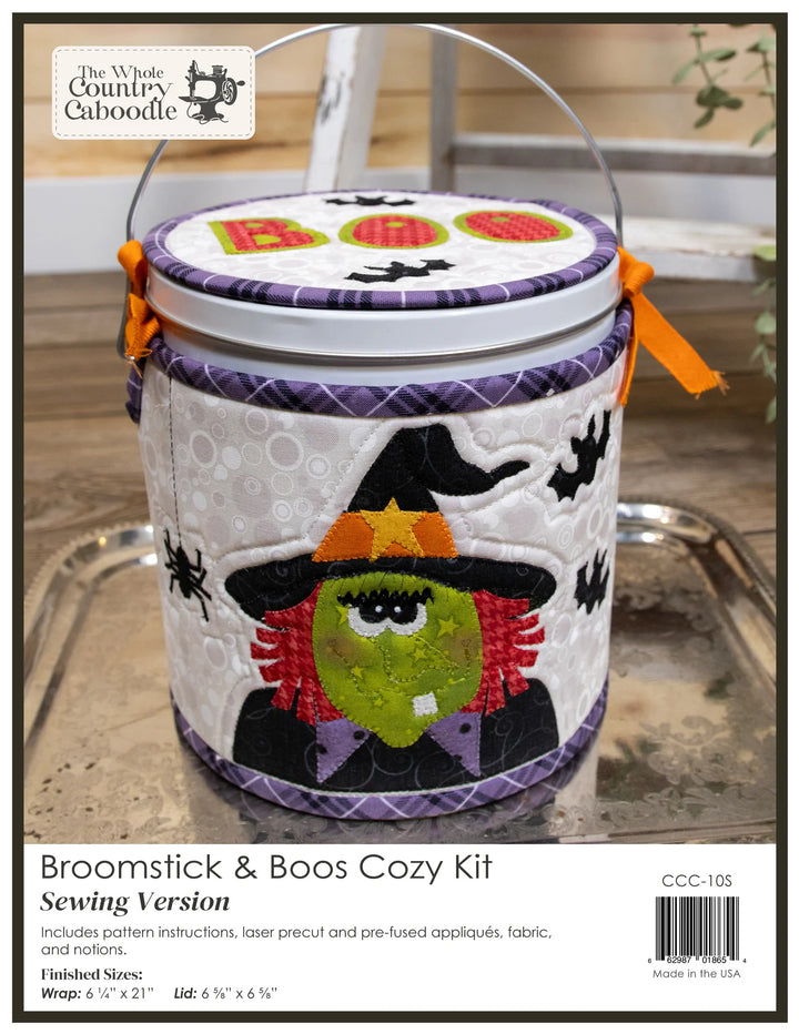 The Whole Country Caboodle Broomstick & Boos Cozy Kit - Sewing