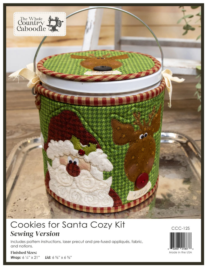 The Whole Country Caboodle Cookies For Santa Cozy Kit - Sewing