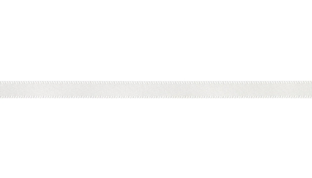 Double Faced Satin Ribbon 1/4" White