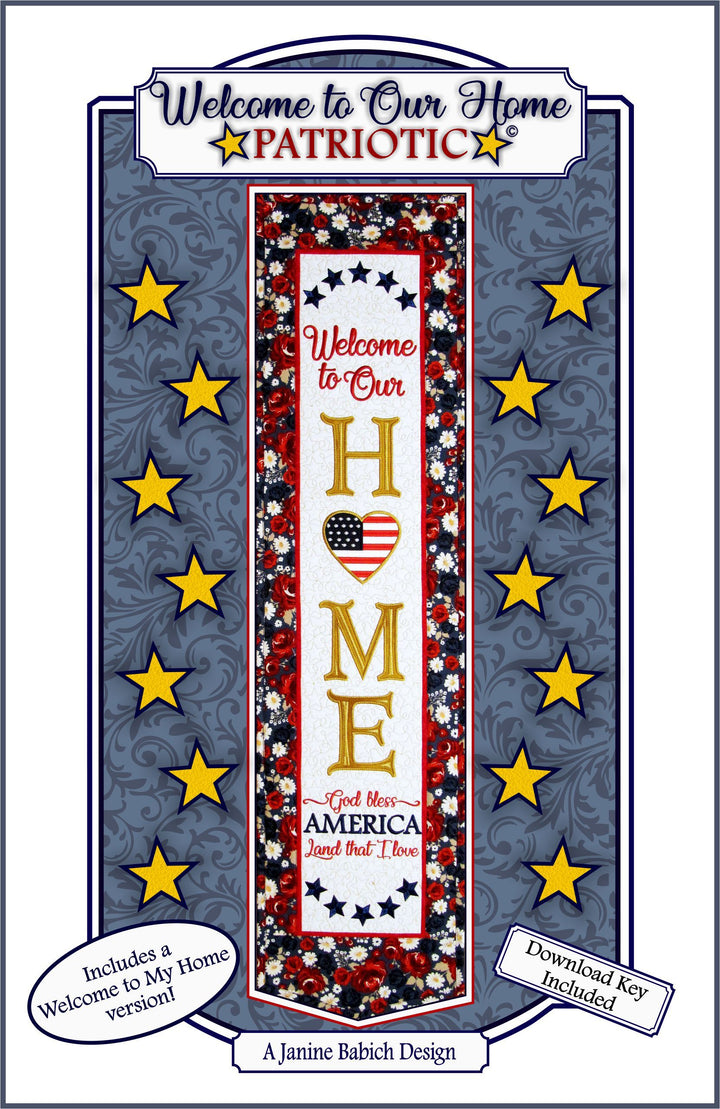 Welcome To Our Home Patriotic