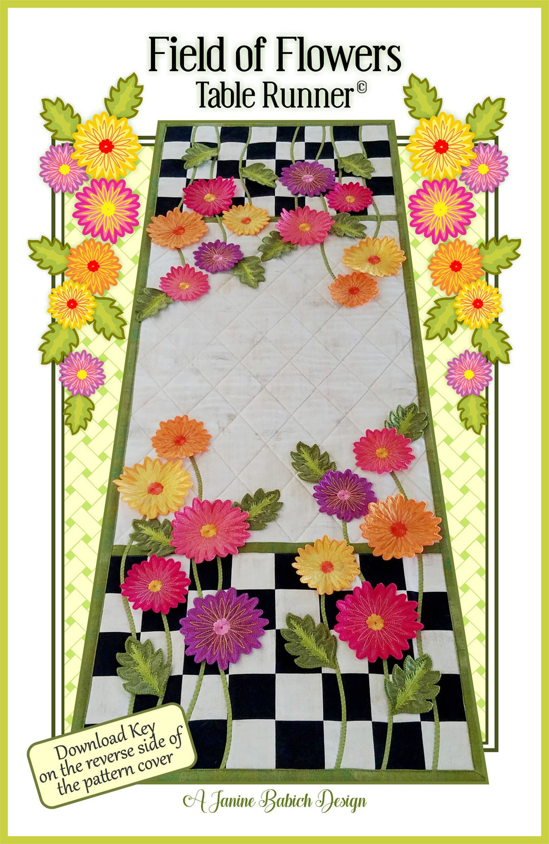 Field Of Flowers Table Runner