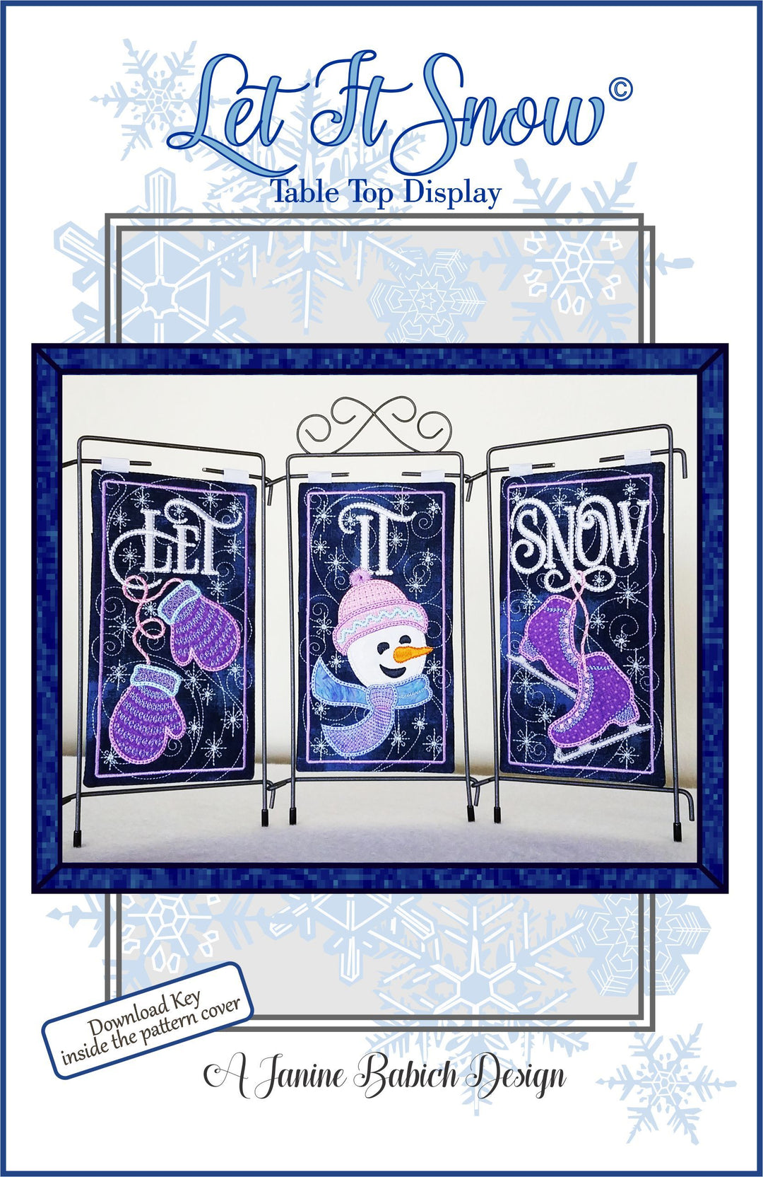 Let It Snow Table Top Display