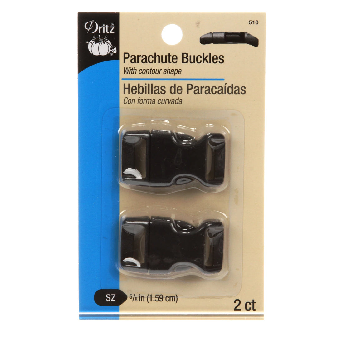 Parachute Buckle Black 5/8"