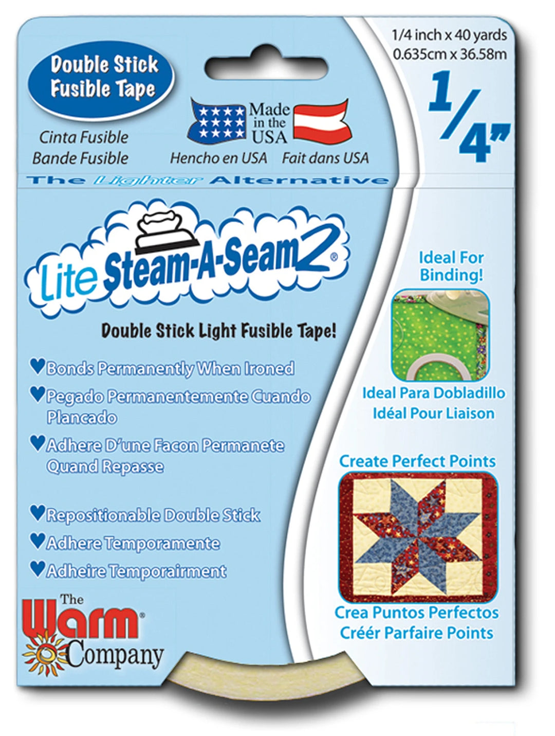 Lite Steam A Seam2   1/4"
