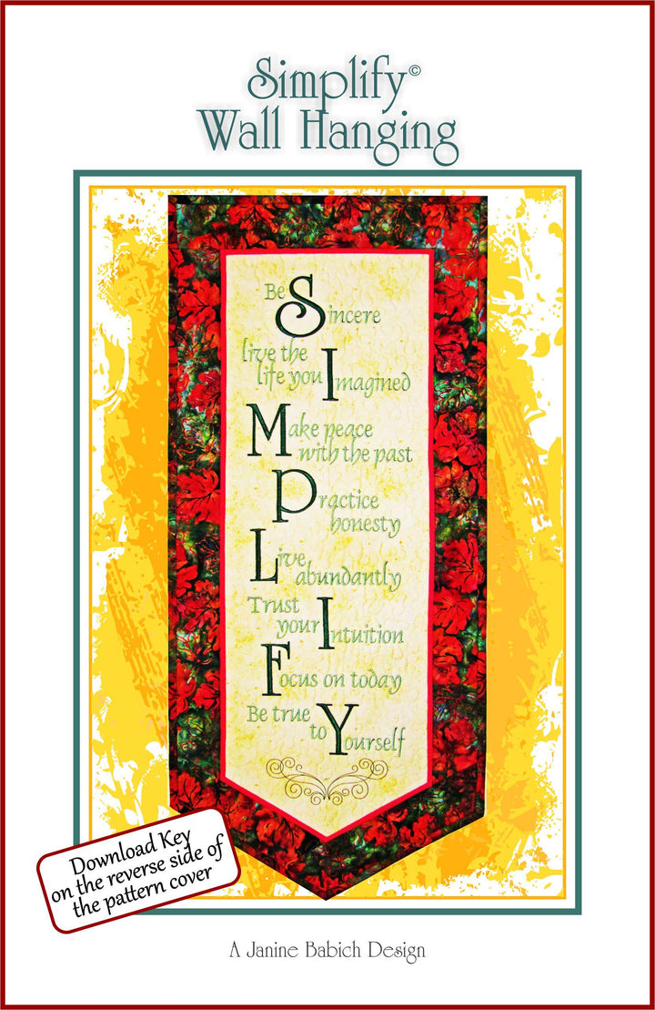 Simplify Wall Hanging