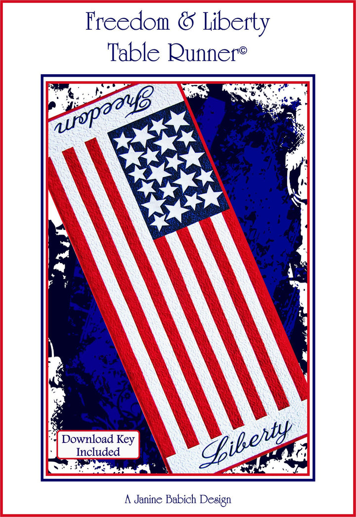 Freedom & Liberty Table Runner