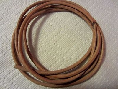 Leather Belt 3/16 x 72