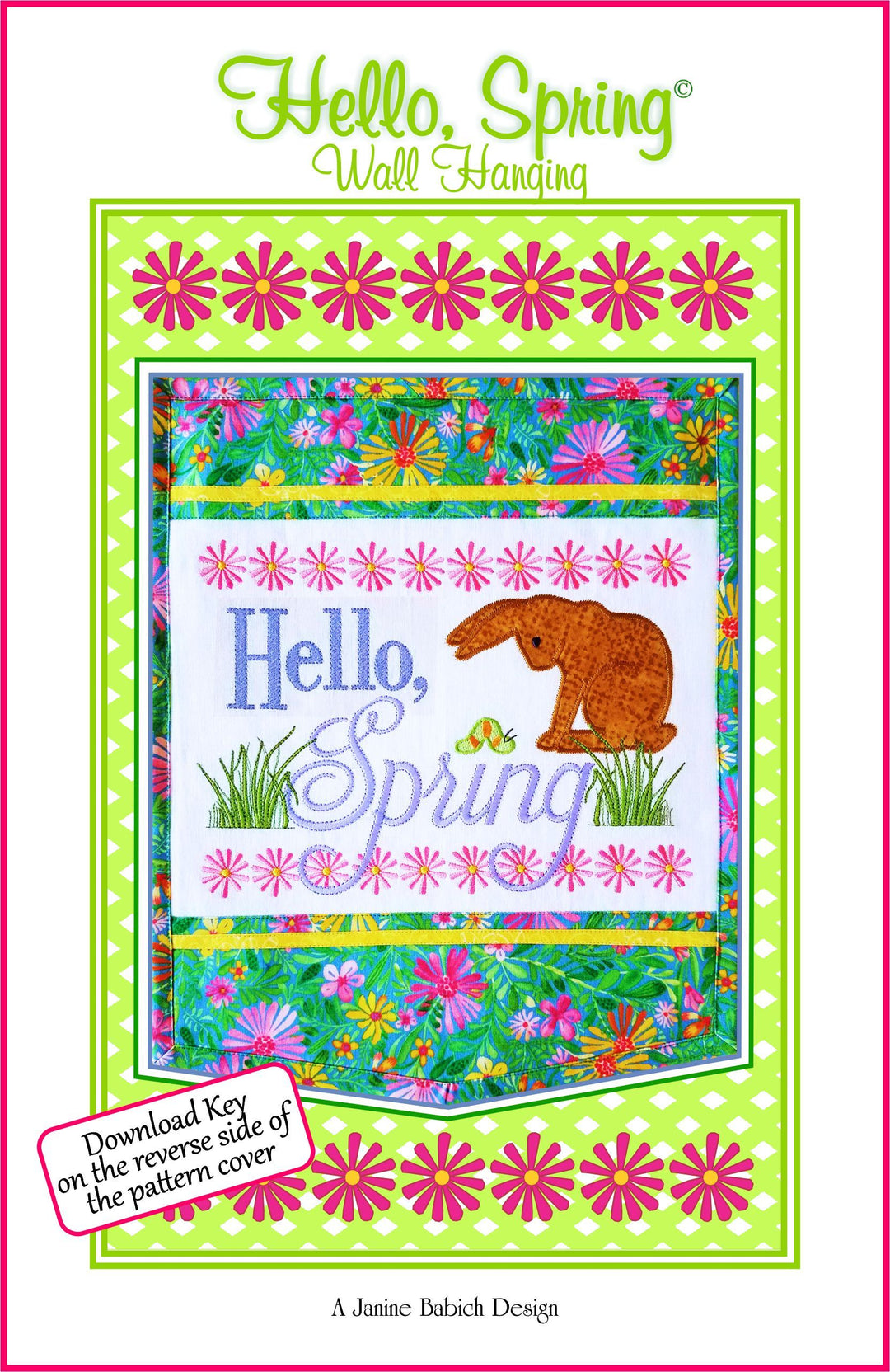 Hello Spring Wall Hanging