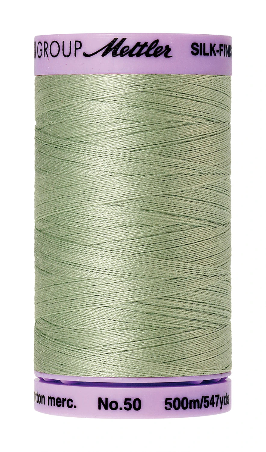 Silk-finish 50wt Solid Cotton Thread 547yd Spanish Moss
