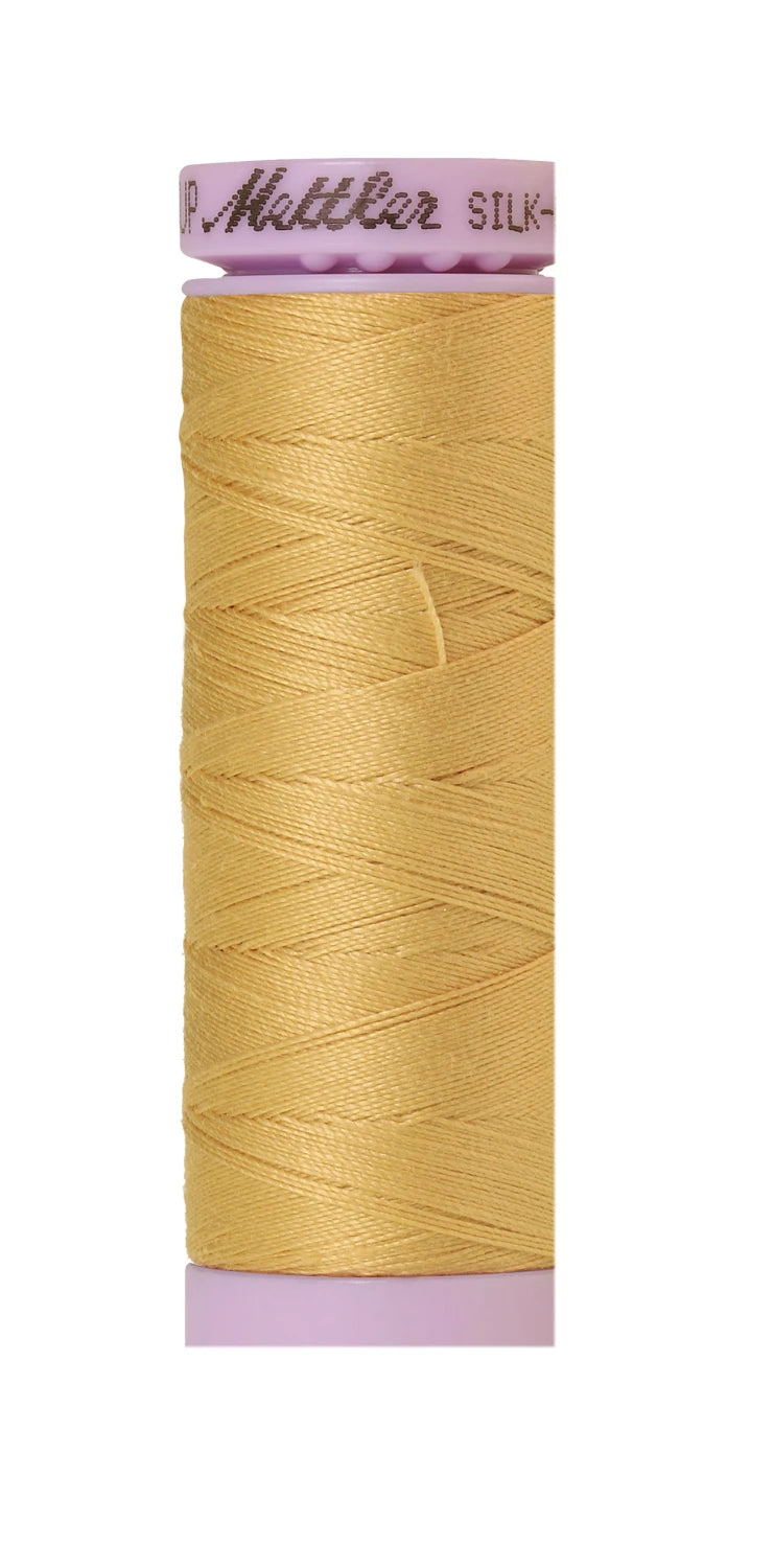 Silk-finish 50wt Solid Cotton 164yd Parchment