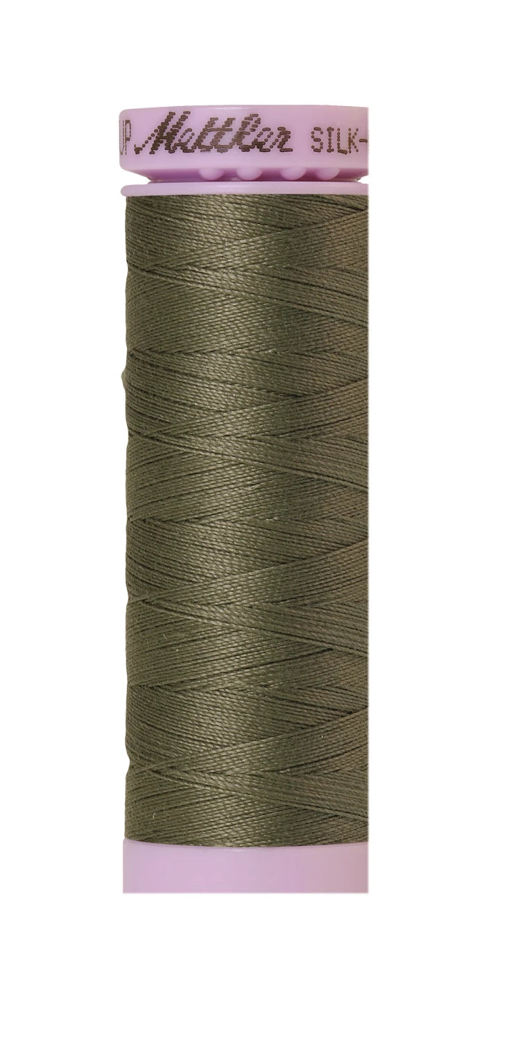 Silk-finish 50wt Solid Cotton 164yd Olivine