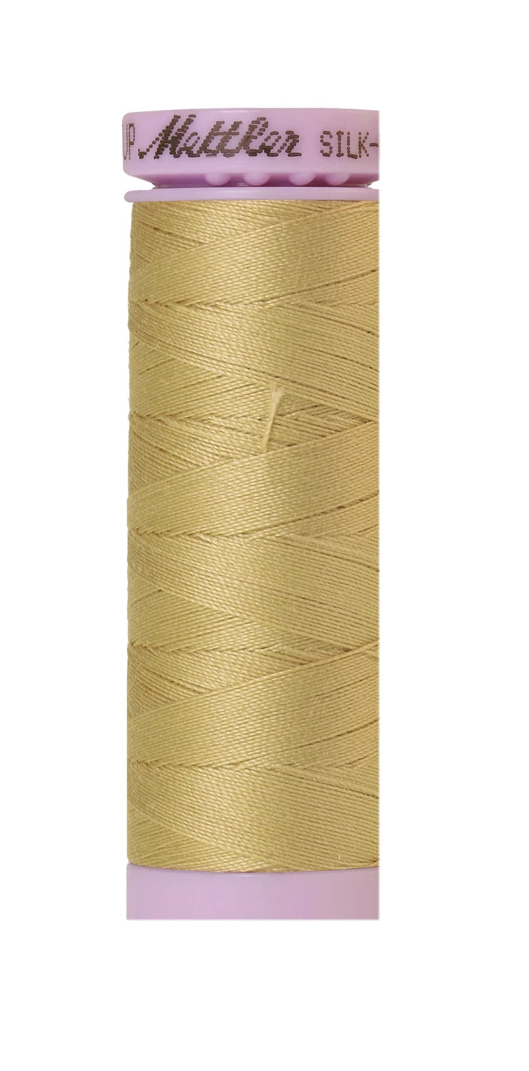 Silk-finish 50wt Solid Cotton 164yd New Wheat