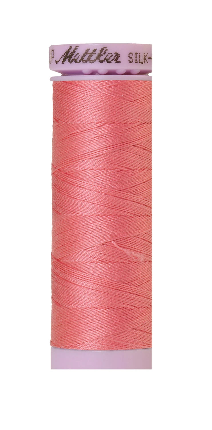 Silk-finish 50wt Solid Cotton 164yd Dusty Mauve