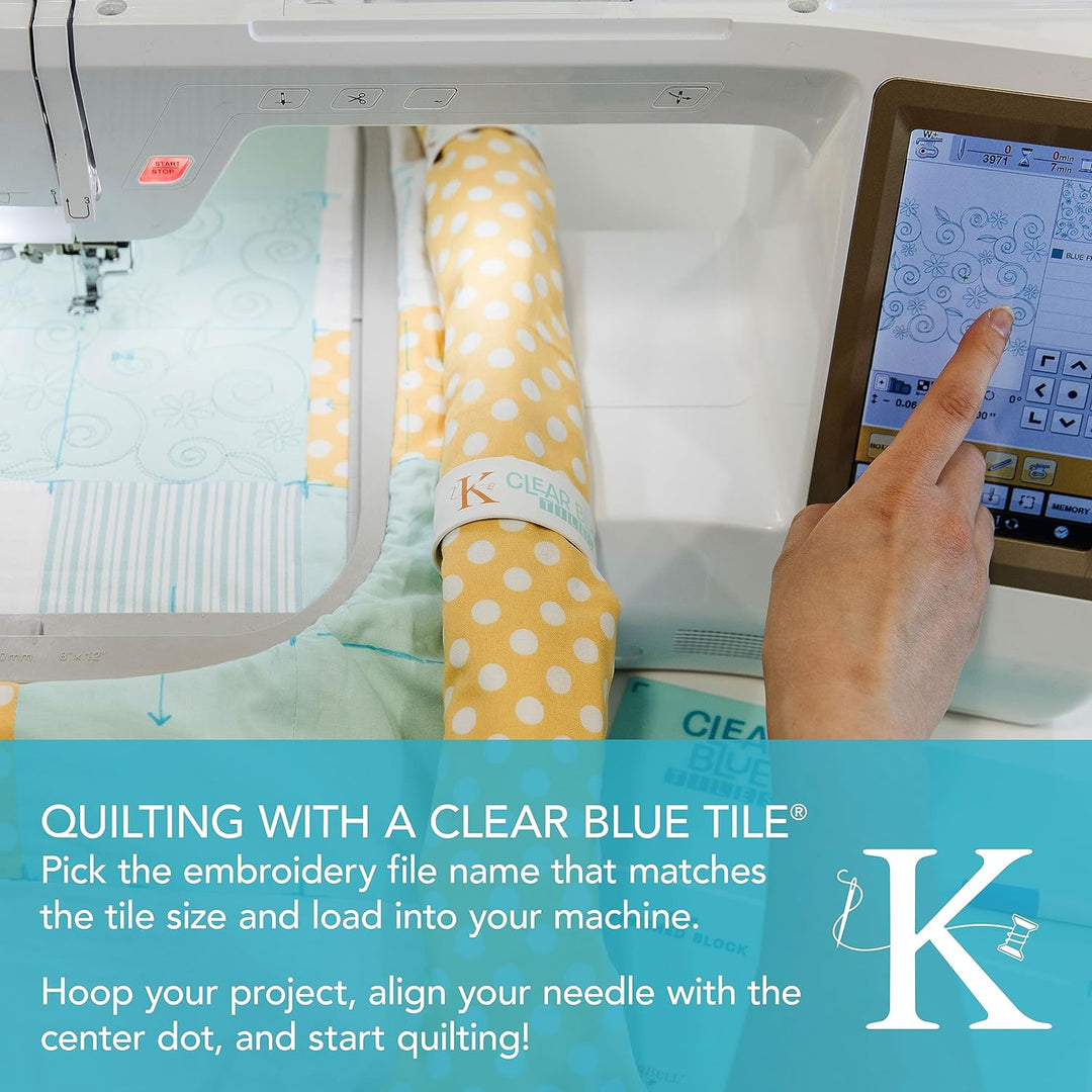 Kimberbell Clear Blue Tiles Essentials Set