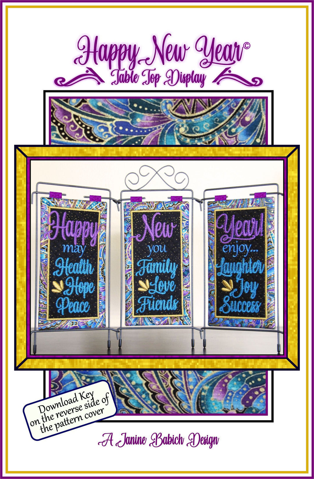 Happy New Year Table Top Display