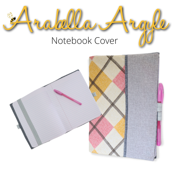 Arabella Argyle Notebook Cover Serger Pattern