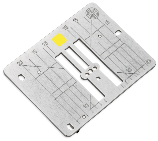 Decorative Punch Tool Stitch Plate - 7 Series
