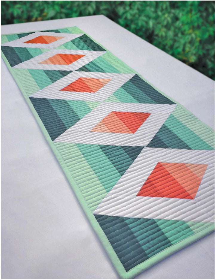 Cut Loose Press Aztec Diamond Table Runner