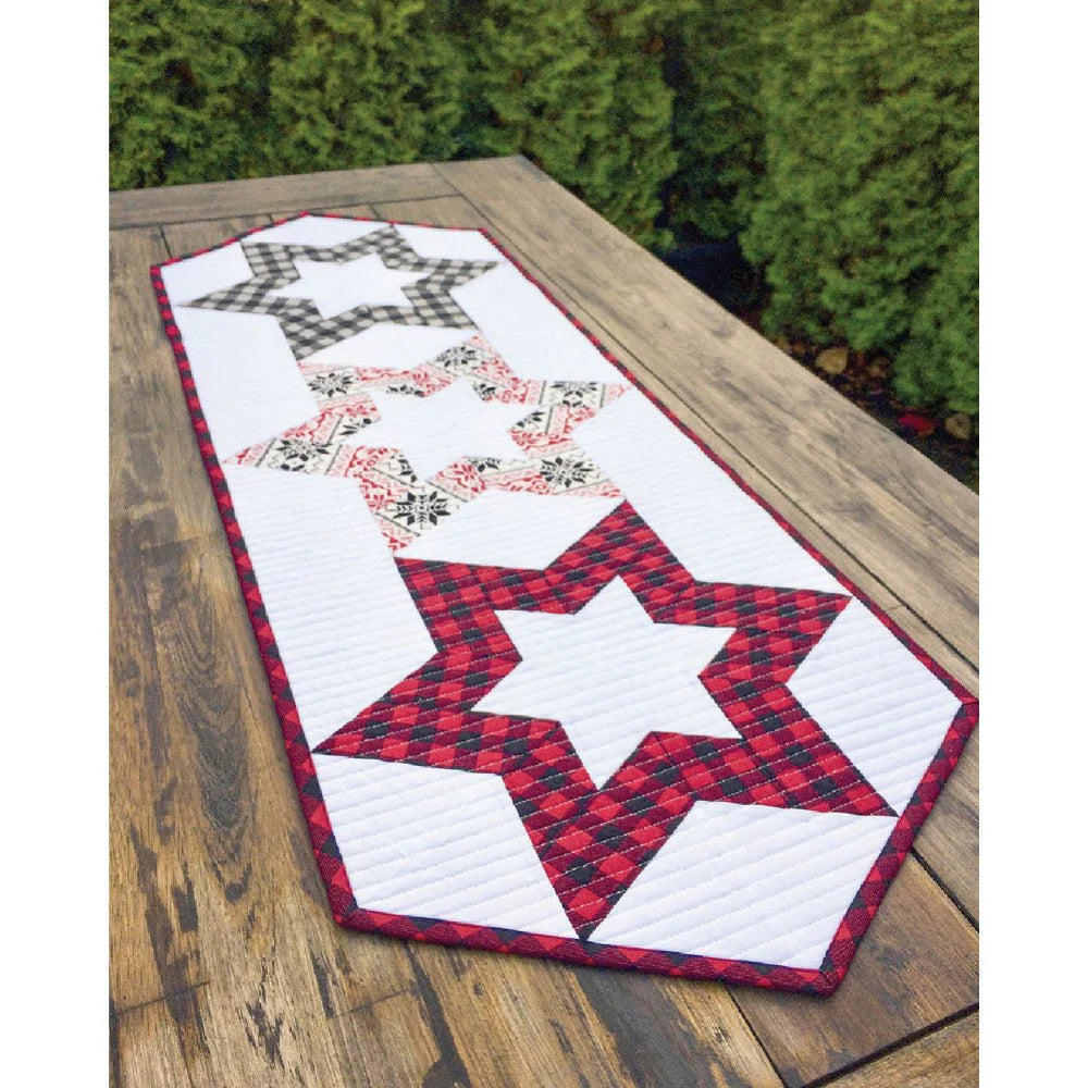 Cut Loose Press Hollow Star Table Runner