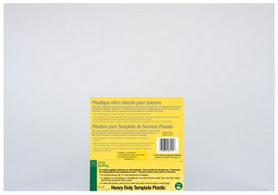 Heavy Duty Template Plastic