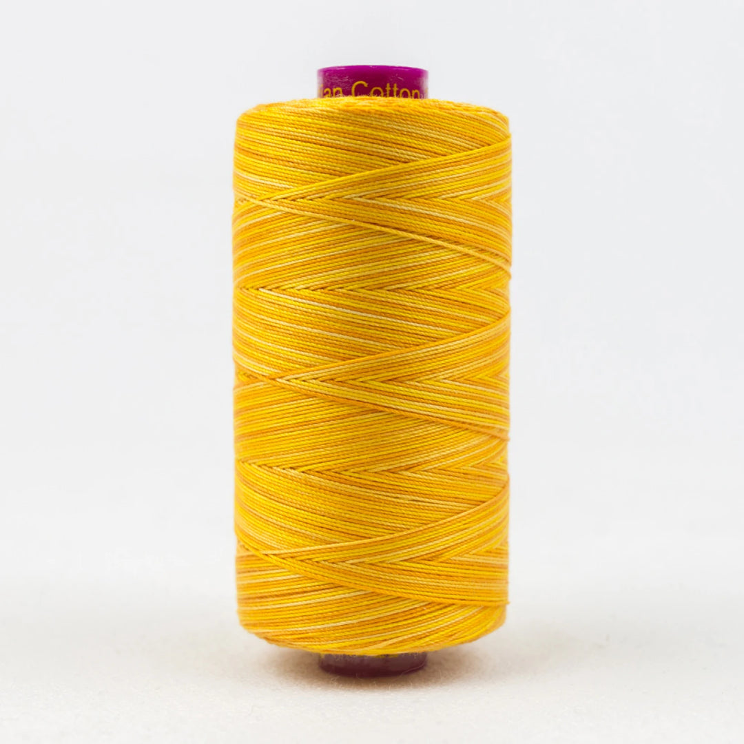 Fruitti Variegated 12wt Cotton Thread 400m Oranges