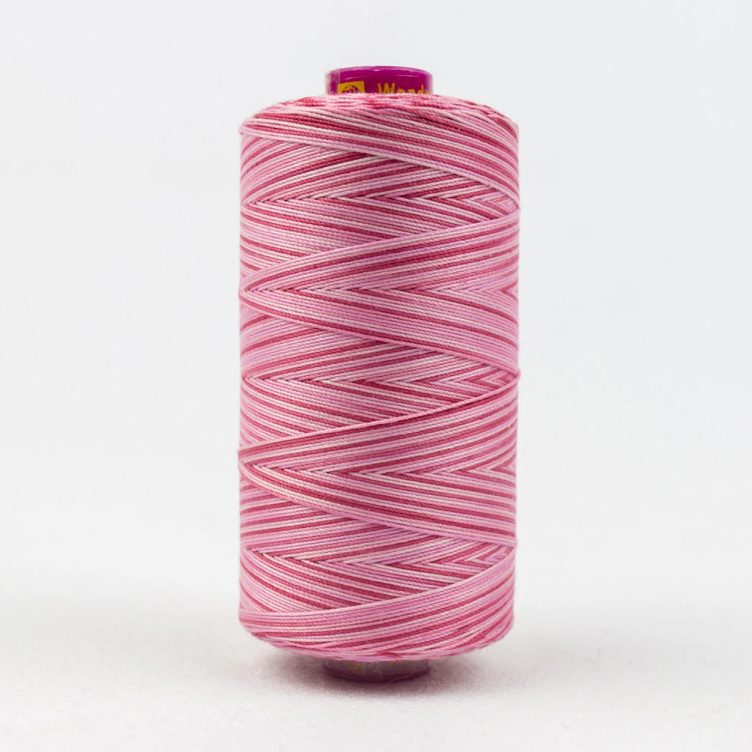 Fruitti Variegated 12wt Cotton Thread 400m Hibiscus