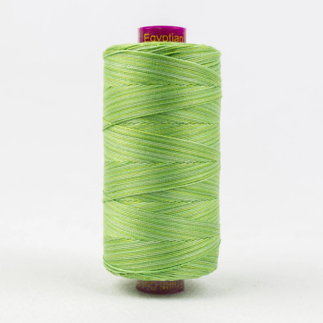 Fruitti Variegated 12wt Cotton Thread 400m Grass