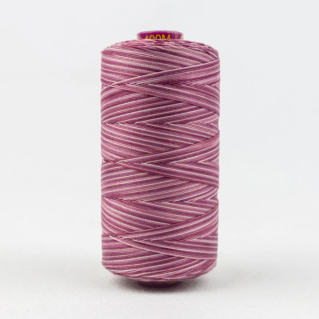 Fruitti Variegated 12wt Cotton Thread 400m Wood Rose