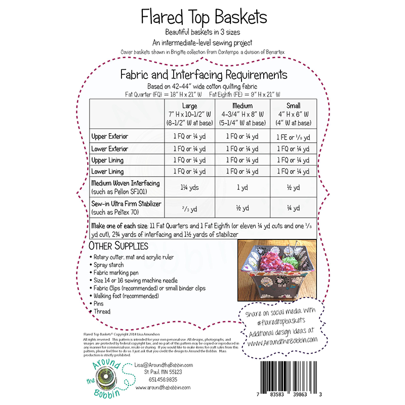 Flared Top Baskets