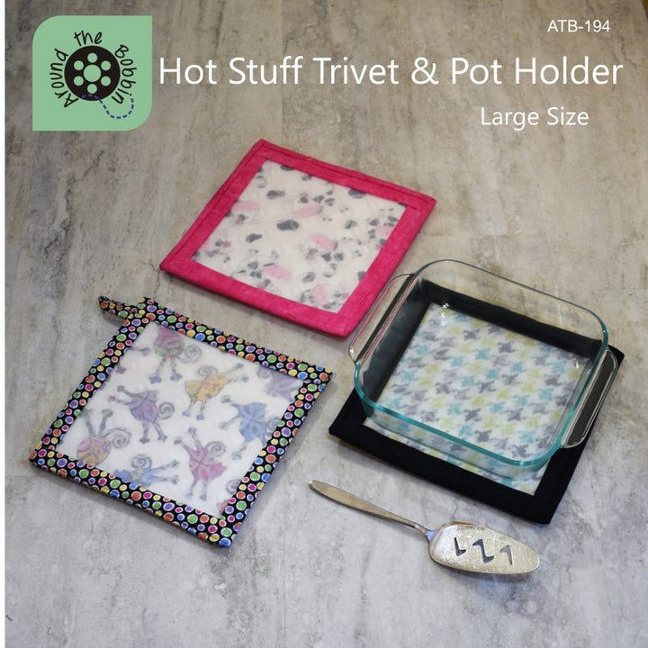 Hot Stuff Trivet and Pot Holder Large Size