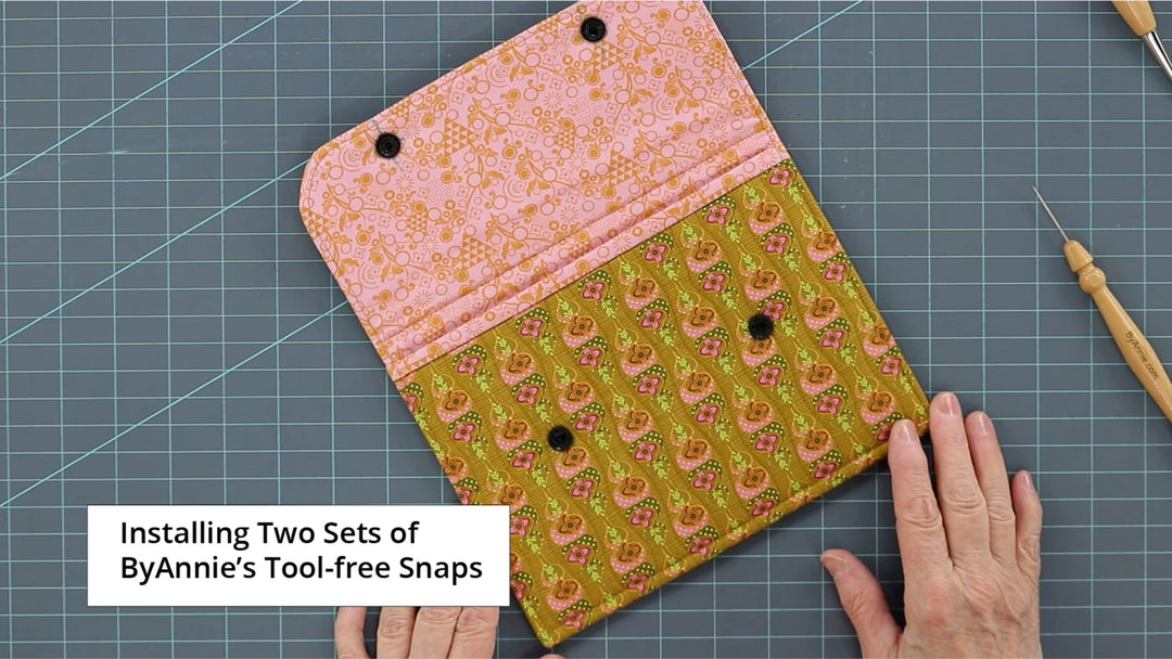 Tool-free Snaps - Set of Four - Black Metal