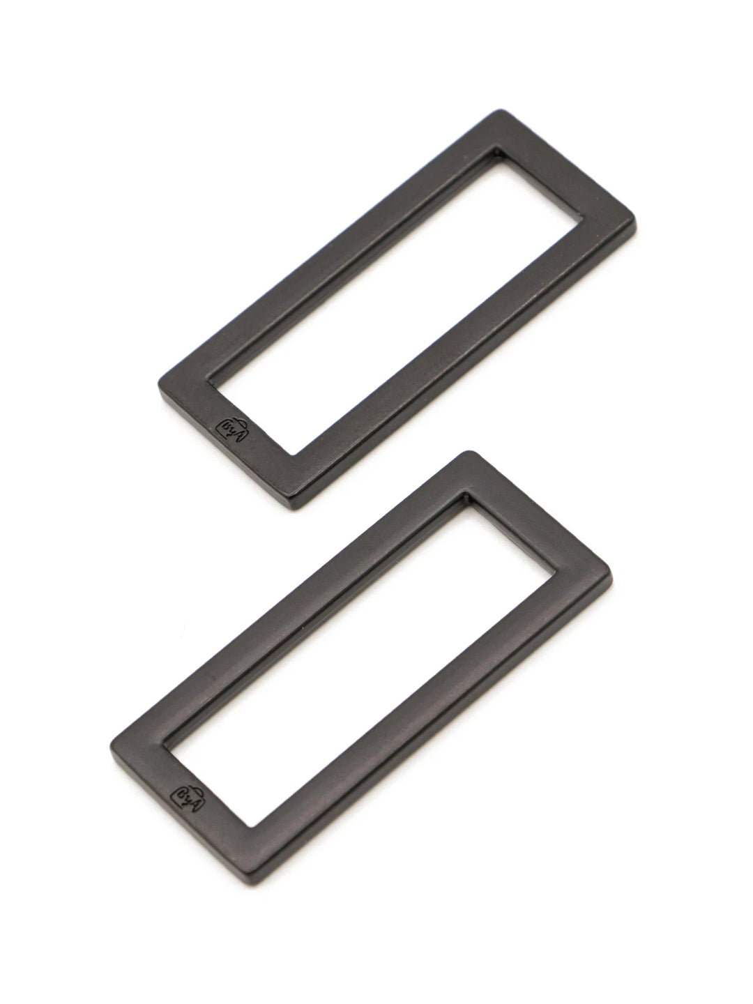 Rectangle Ring Flat 1-1/2in Black