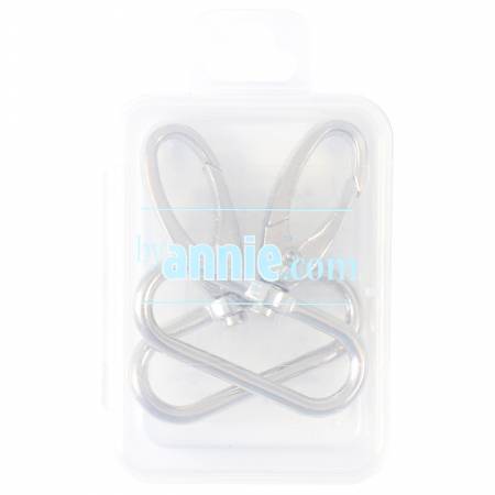By Annie Swivel Hooks Nickel 1 1/2"