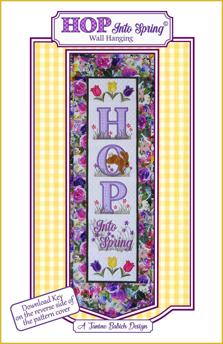 Hop Into Spring Wall Hanging