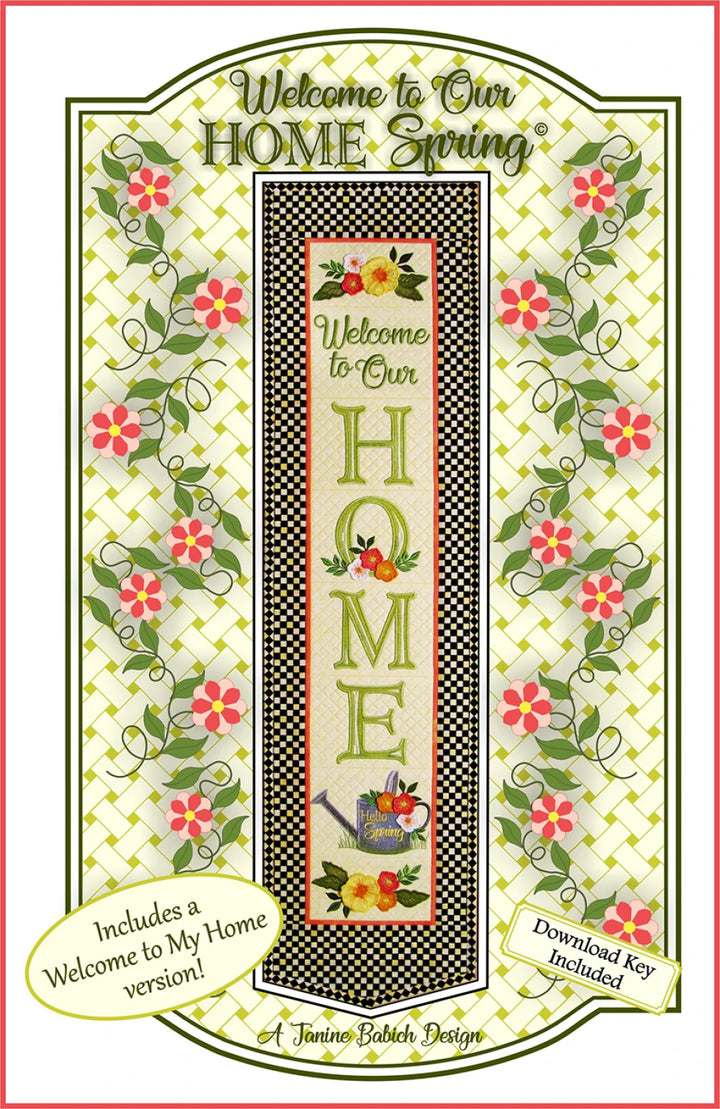 Welcome To Our Home Spring