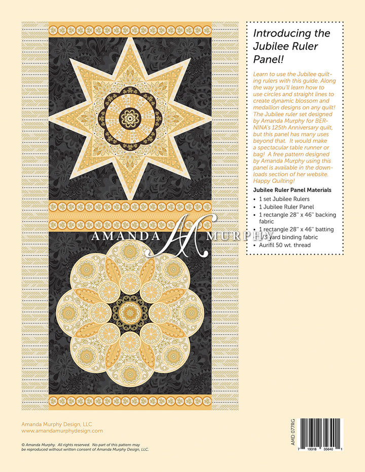 Amanda Murphy Jubilee Ruler Panel Guide