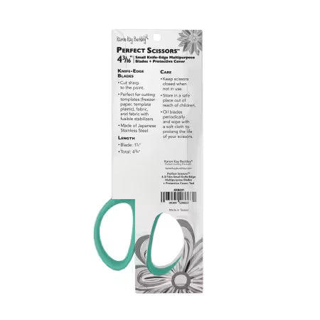 Perfect Scissors by Karen Kay Buckley Multi-Purpose Teal 4-3/16''