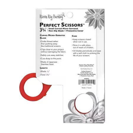 Perfect Scissors by Karen Kay Buckley Red 3-3/4''