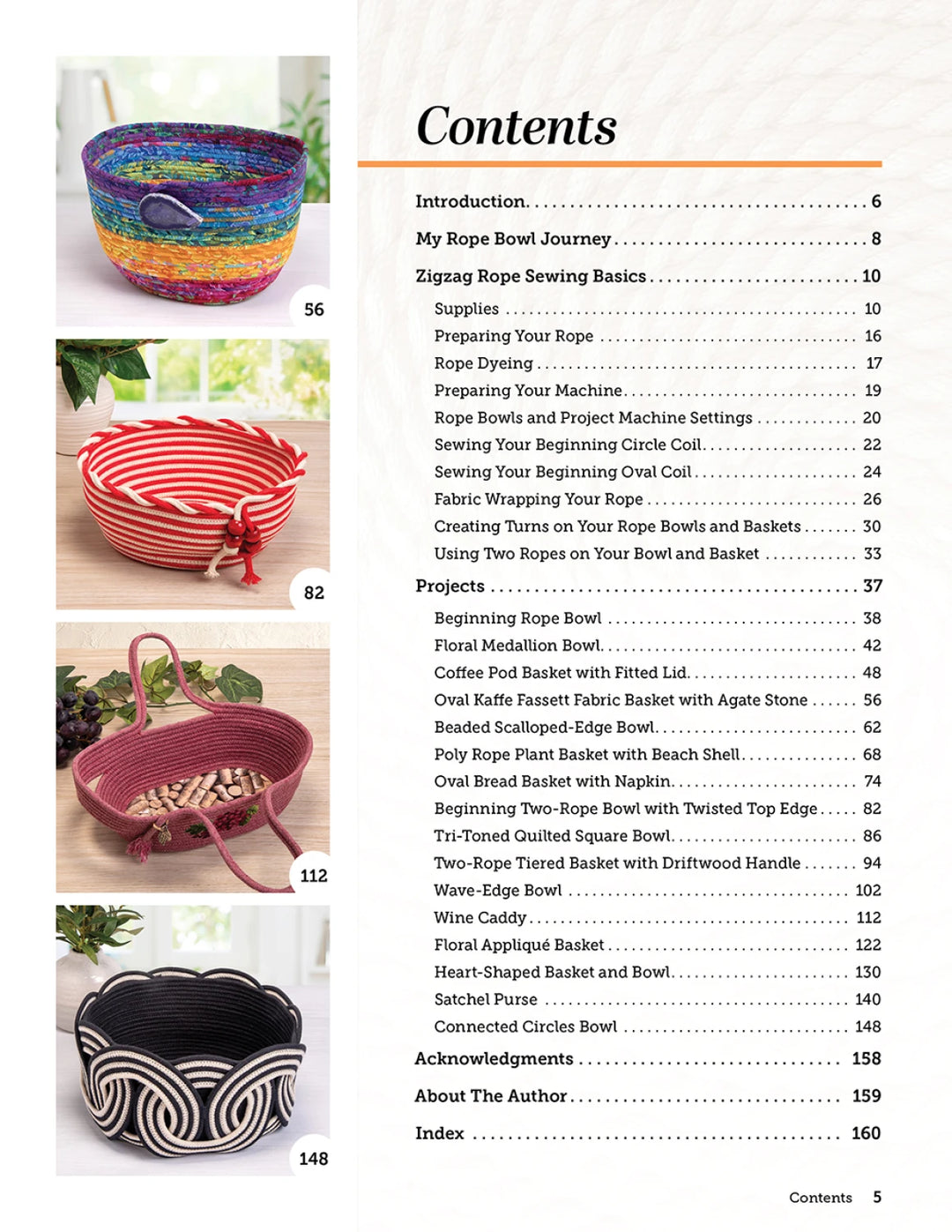 Creative Zigzag Rope Sewing Projects Book