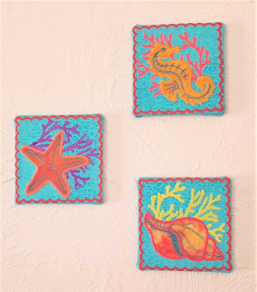 Down By The Sea Coaster Set