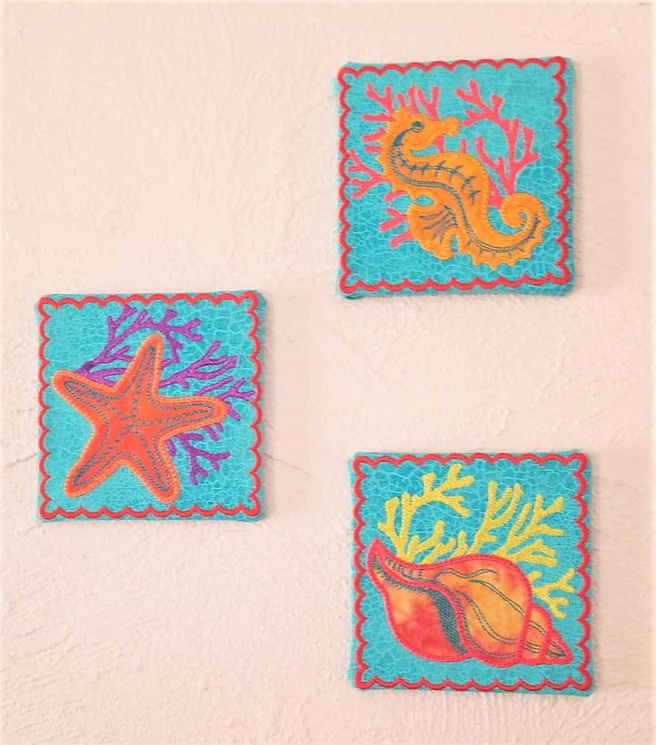 Down By The Sea Coaster Set