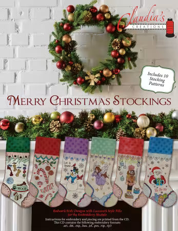 Claudia's Creations Merry Christmas Stockings