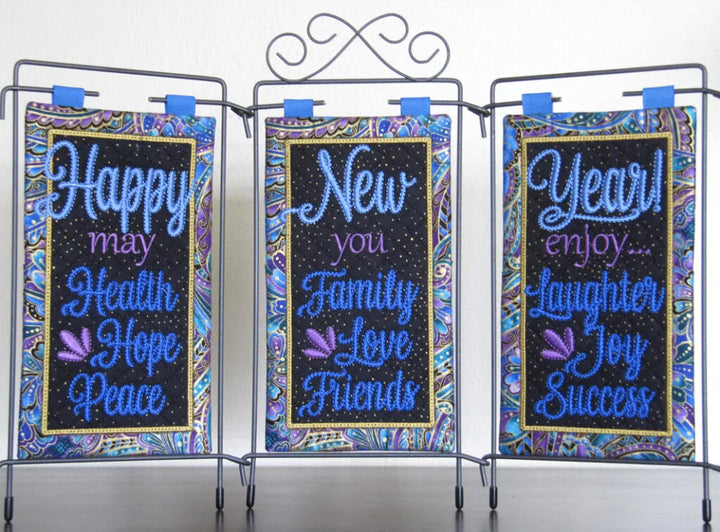 Happy New Year Table Top Display