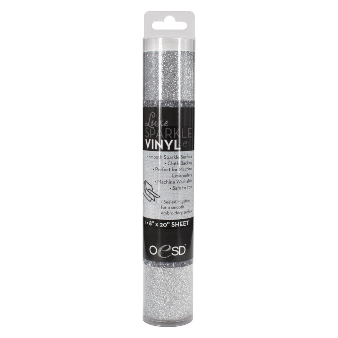 OESD Luxe Sparkle Vinyl Silver