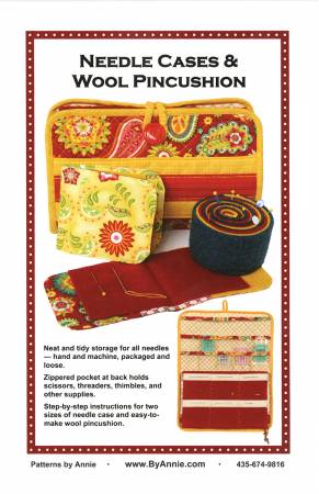 Needle Cases & Wool Pincushion