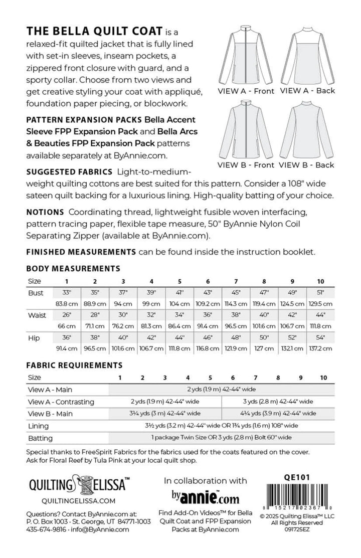 Bella Quilt Coat
